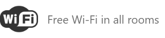 Free Wi-Fi all rooms